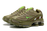 NIKE SHOX RIDE 2 SUPREME BROWN GREEN